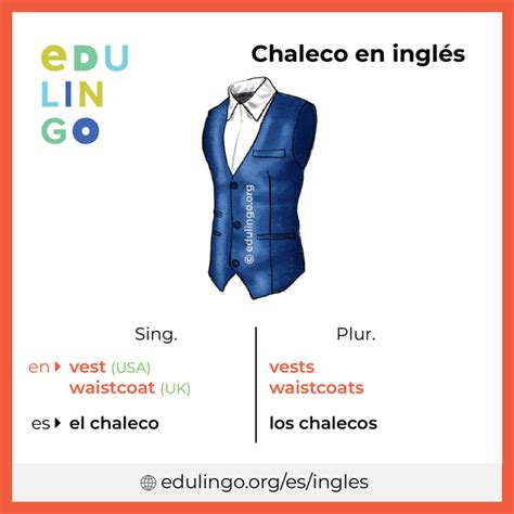 chaleco translate english|chaleco en ingles.